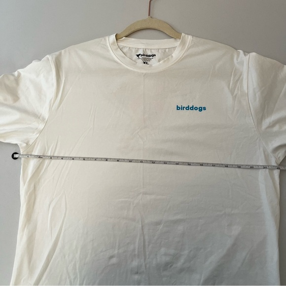 Birddogs White and Blue Short Sleeve Tee Size XL - Picture 6 of 7